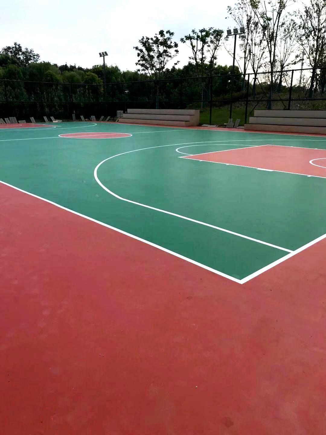 浦东硅PU网球场施工